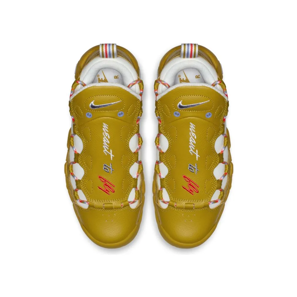 Nike Air More Money Meant To Fly (W) Dark Citron/Twilight Pulse-White (AO1749-300)