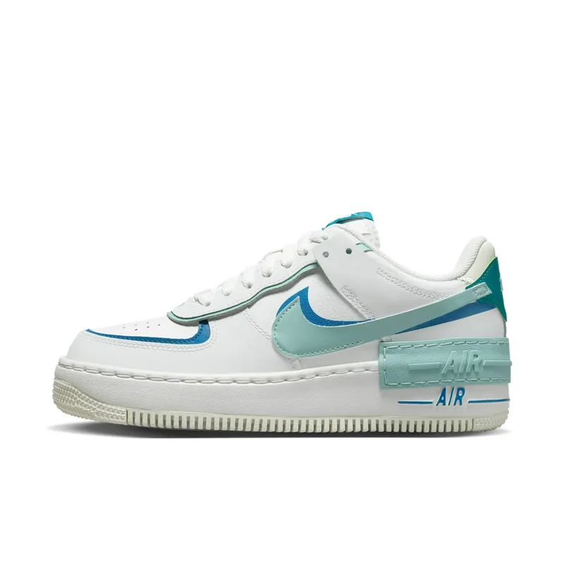 Nike Air Force 1 Low Shadow White Blue Whisper (DZ1847-101)