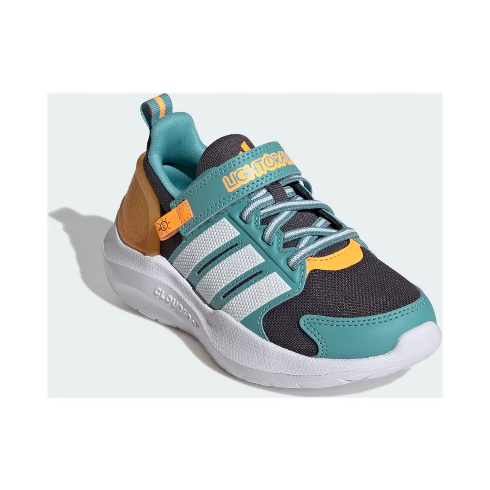 adidas Lightorama Runner Shoes Children “Aurora Onix / Cloud White / Mint Ton” (KJ9712)