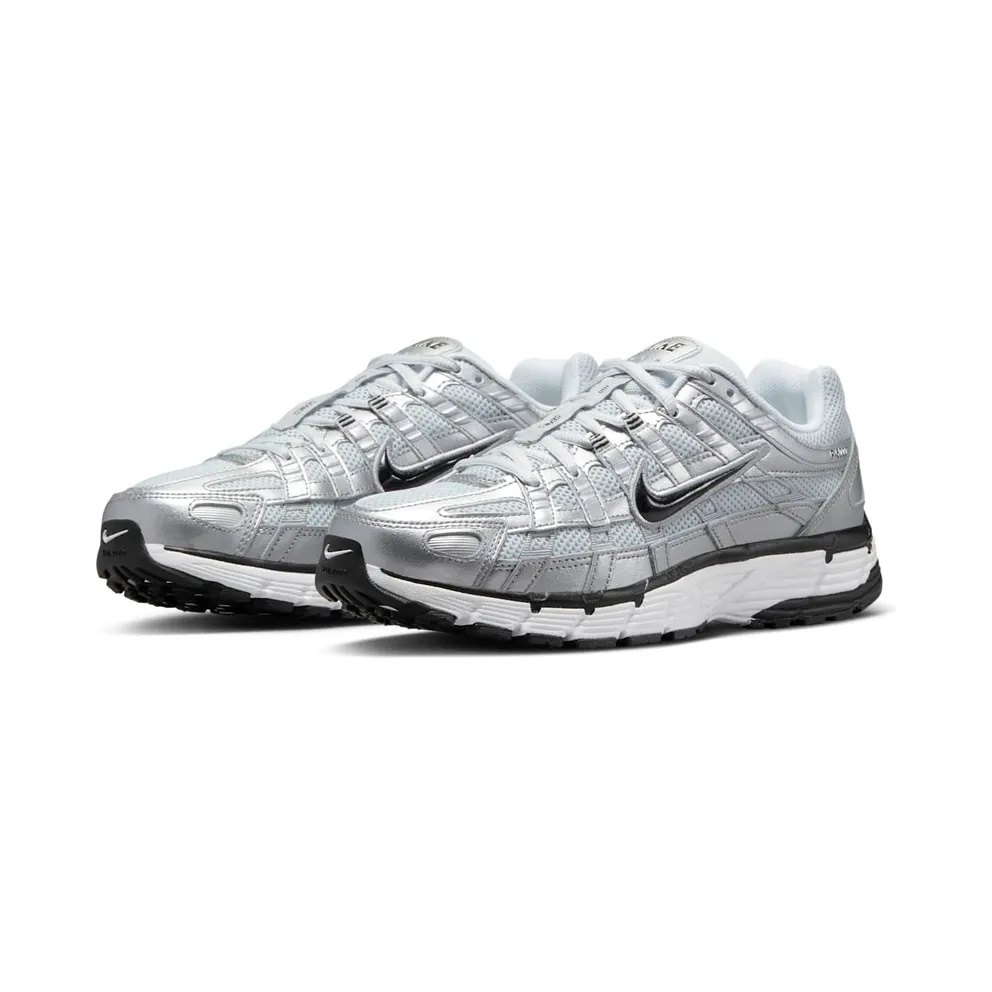Nike P-6000 (white / black / metallic silver) – FD9876-101
