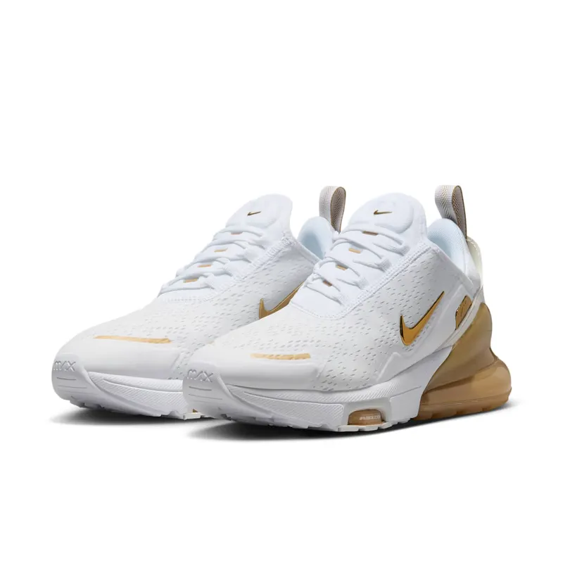 Nike Air Max 270 White / Team Gold / Truly Gold (IO9884-114)
