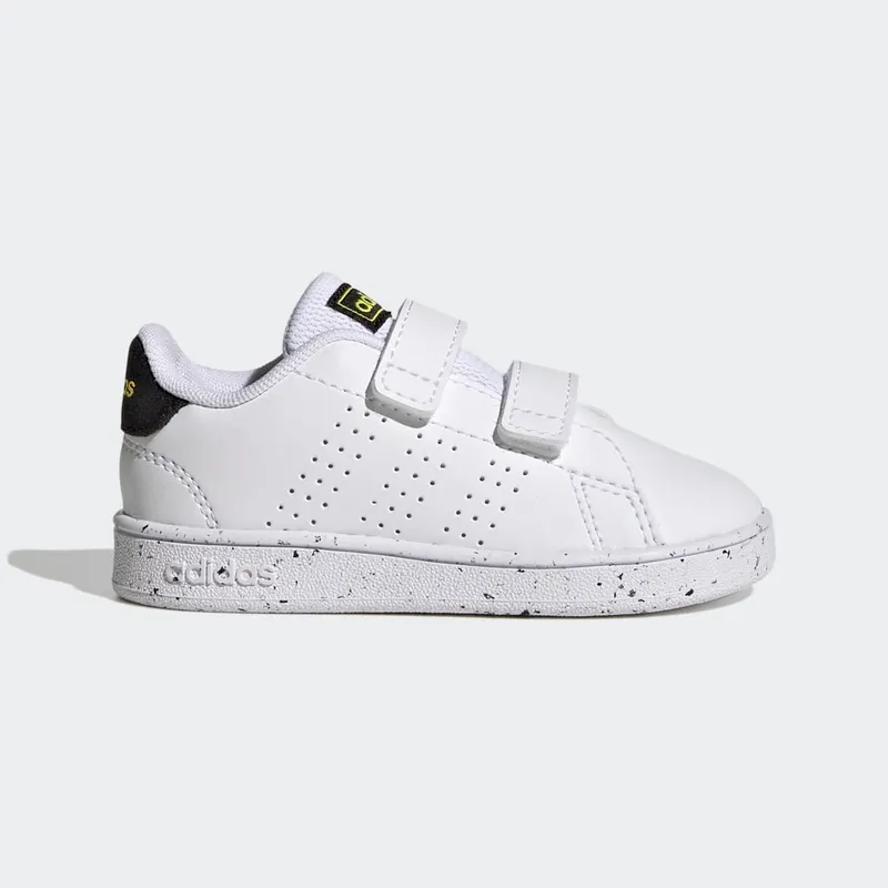 Adidas Advantage Lifestyle Court Two Hook-and-Loop Cloud White / Core Black / Beam Yellow (GW6502)