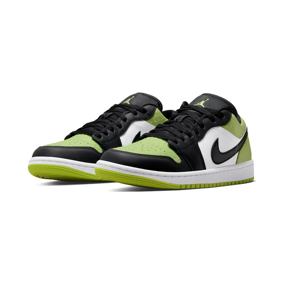 Air Jordan 1 Low Vivid Green Black (DX4446-301)