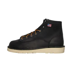Danner Bull Run Moc Toe (Made in USA) Black (15545)