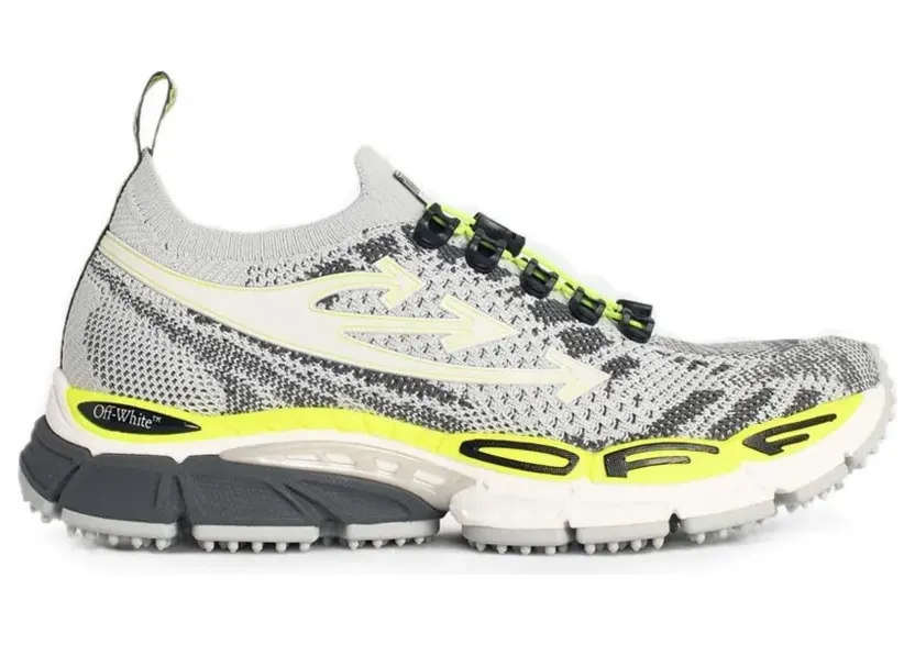 Off-White Gebreide sneakers met Arrows-patroon – Grijs (M2AOS6F0010565)