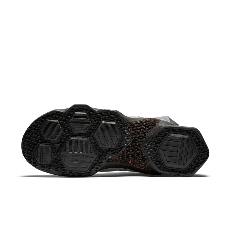Nike LeBron 13 Lava Metallic Silver/Energy-Hyper Jade-Black (807219-003)
