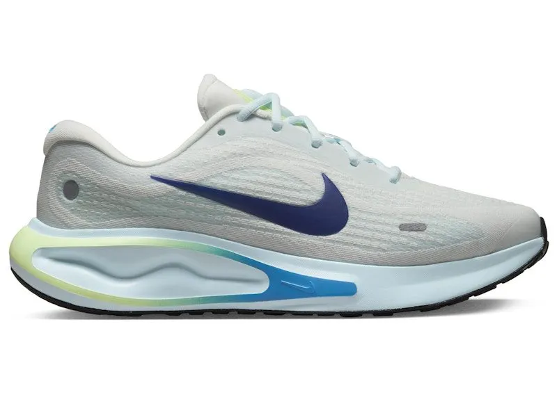 Nike Journey Run Summit White Glacier Blue Barely Volt Deep Royal Blue (FN0228-101)