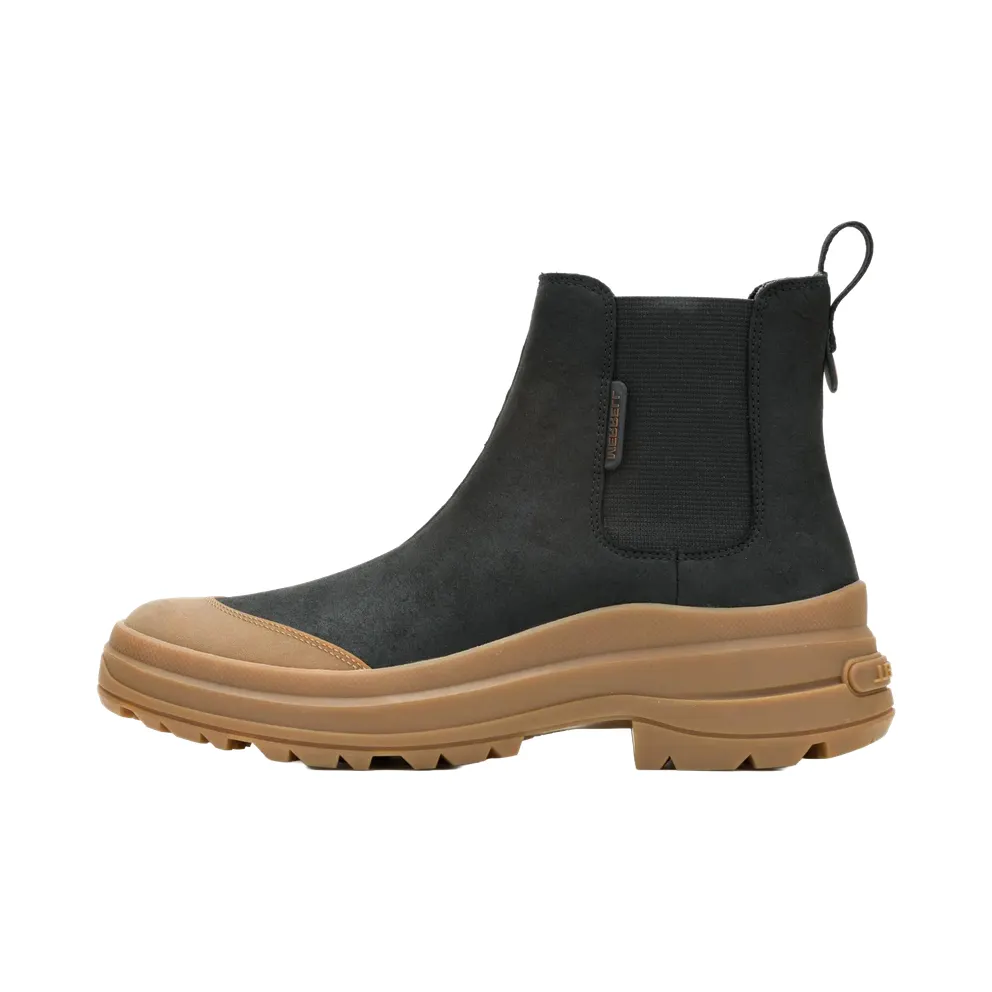 Merrell Harper Pull On Waterproof “Black / Gum” (J007120)
