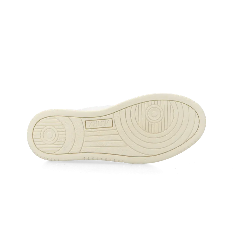 Autry Medalist Low W (White / pink) – AULWLS78