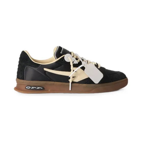 Off-White M-End of Play-06209 mit Wildledereinsätzen “Black” (OF06209001100A)