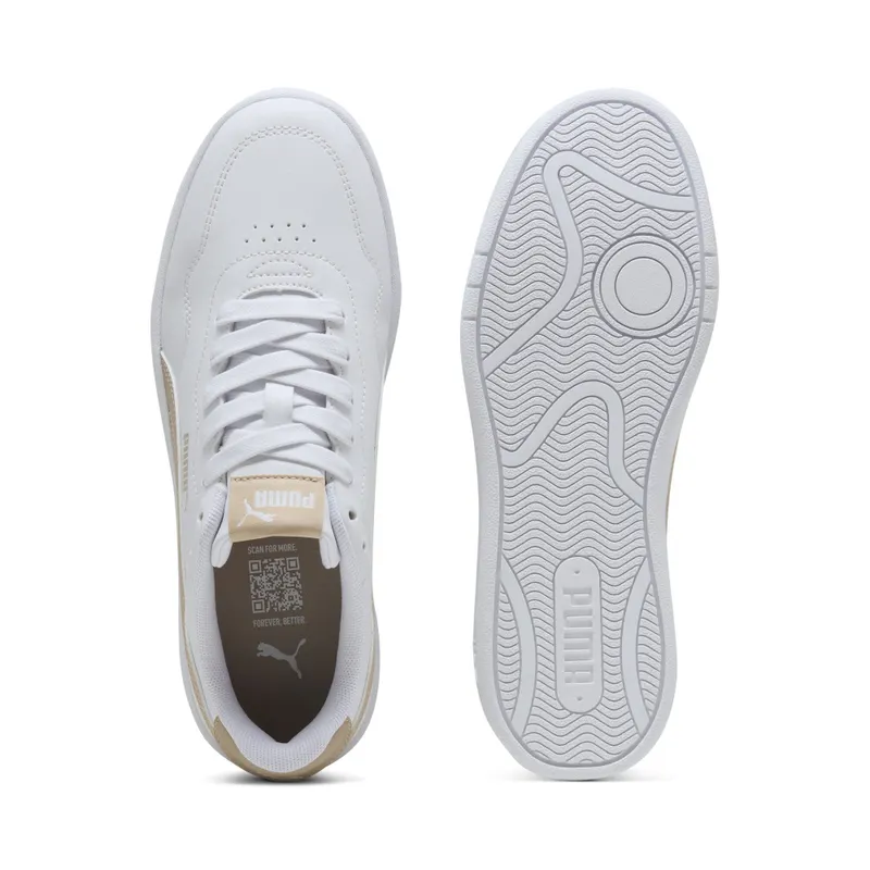 Puma Court Lally “Puma White / Birch” (400367_19)