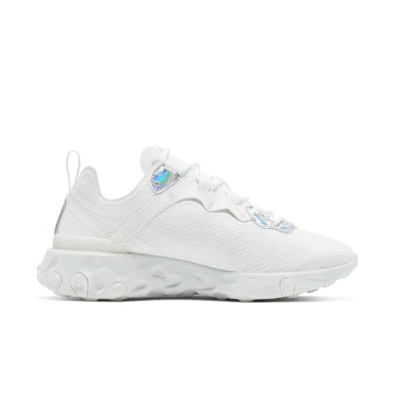 Nike React Element 55 ‘White Iridescent’ (2019) (CN0147-100)