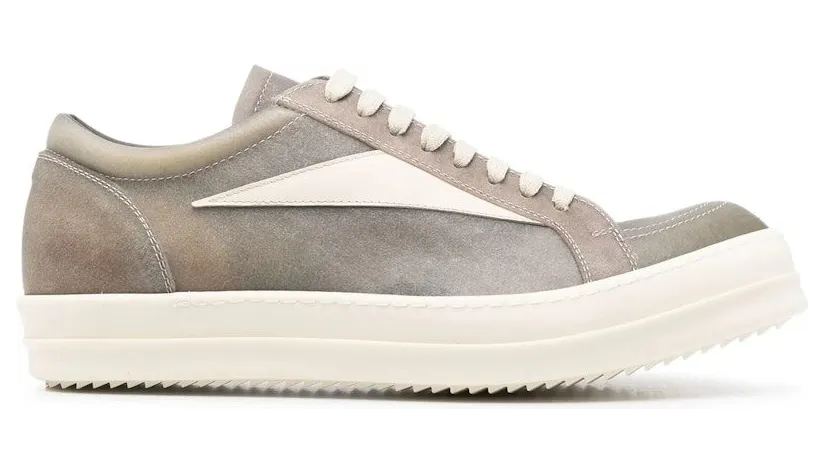 Rick Owens Vintage Sneaks Transparent Leather Dust Milk (RR01E5897-LCTLCO-3411)