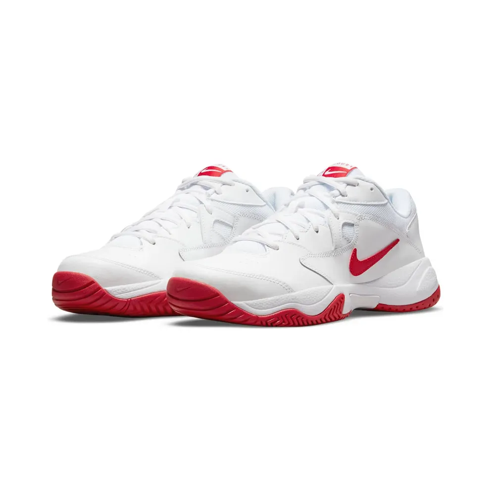 NikeCourt Lite 2 Hardcourt “White / University Red” (AR8836-177)