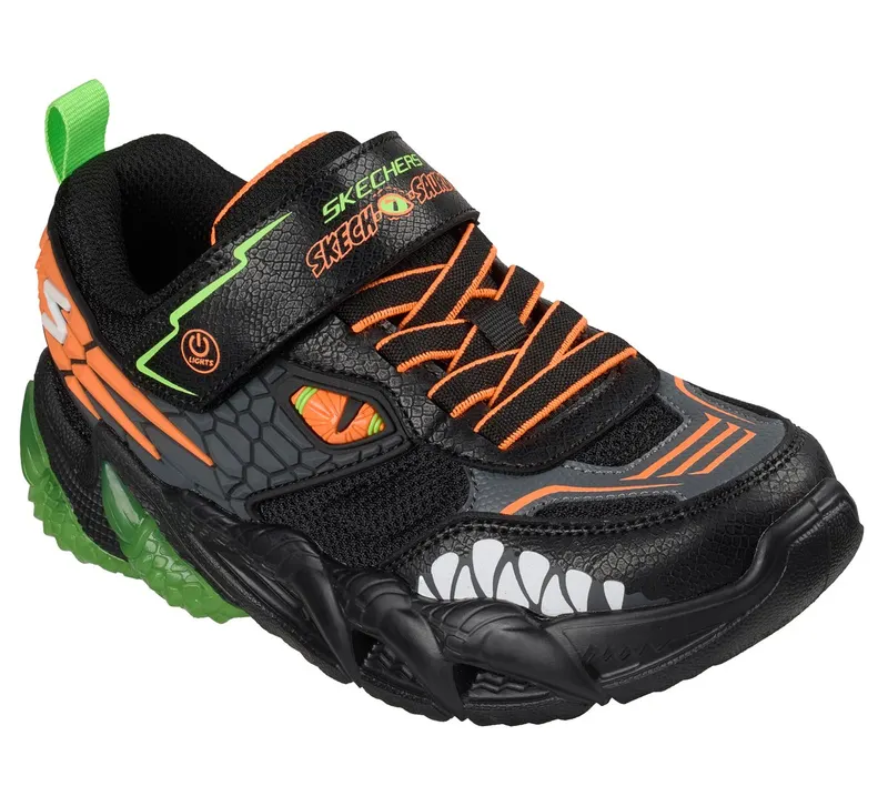 Skechers Skech-O-Saurus Light 3.0 Sneaker Black/Limoen