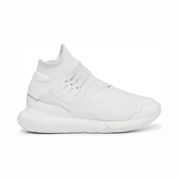 Y-3 Qasa High Triple White