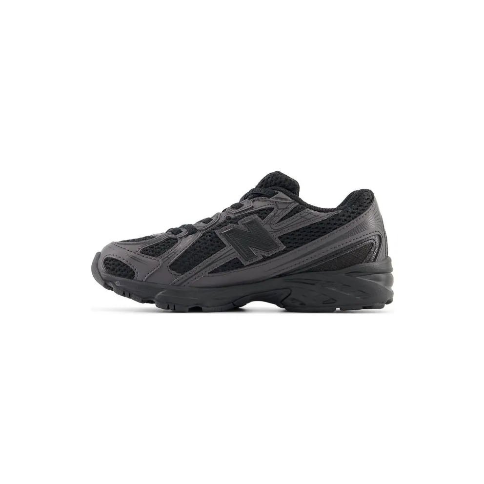 New Balance 740 Bungee Lace PS “Black Cement” (PZ740BO)