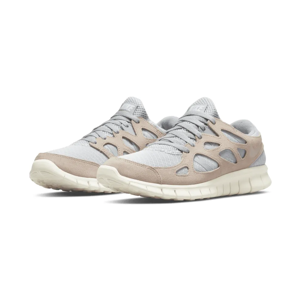 Nike Free Run 2 Fossil Stone – “Pure Platinum / Fossil Stone-wolf Grey” (537732-013)