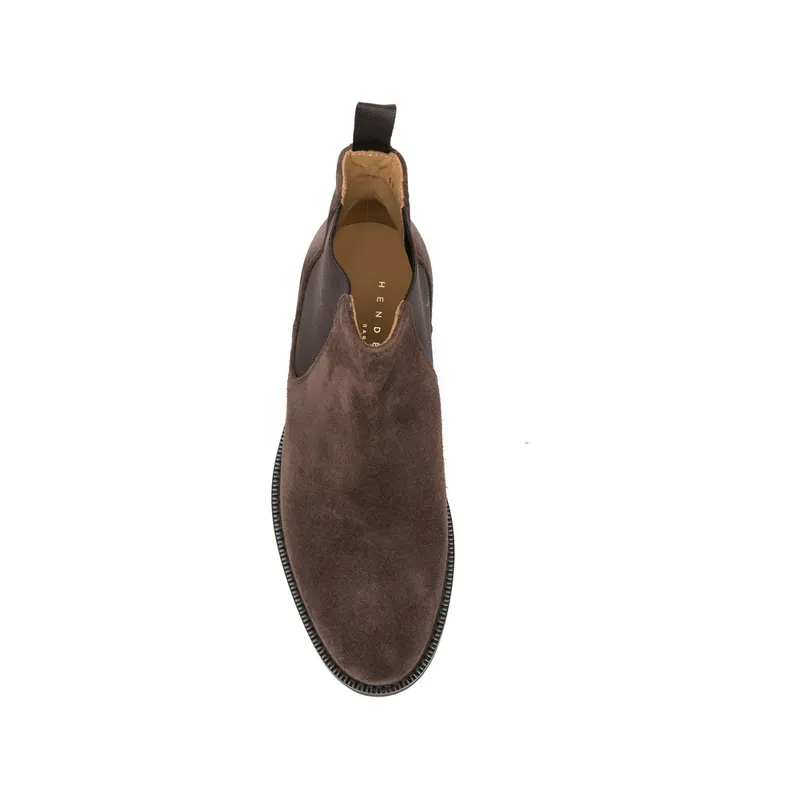 Henderson Baracco Suede Chelsea “Brown” (84507.S.0 ESPRE)