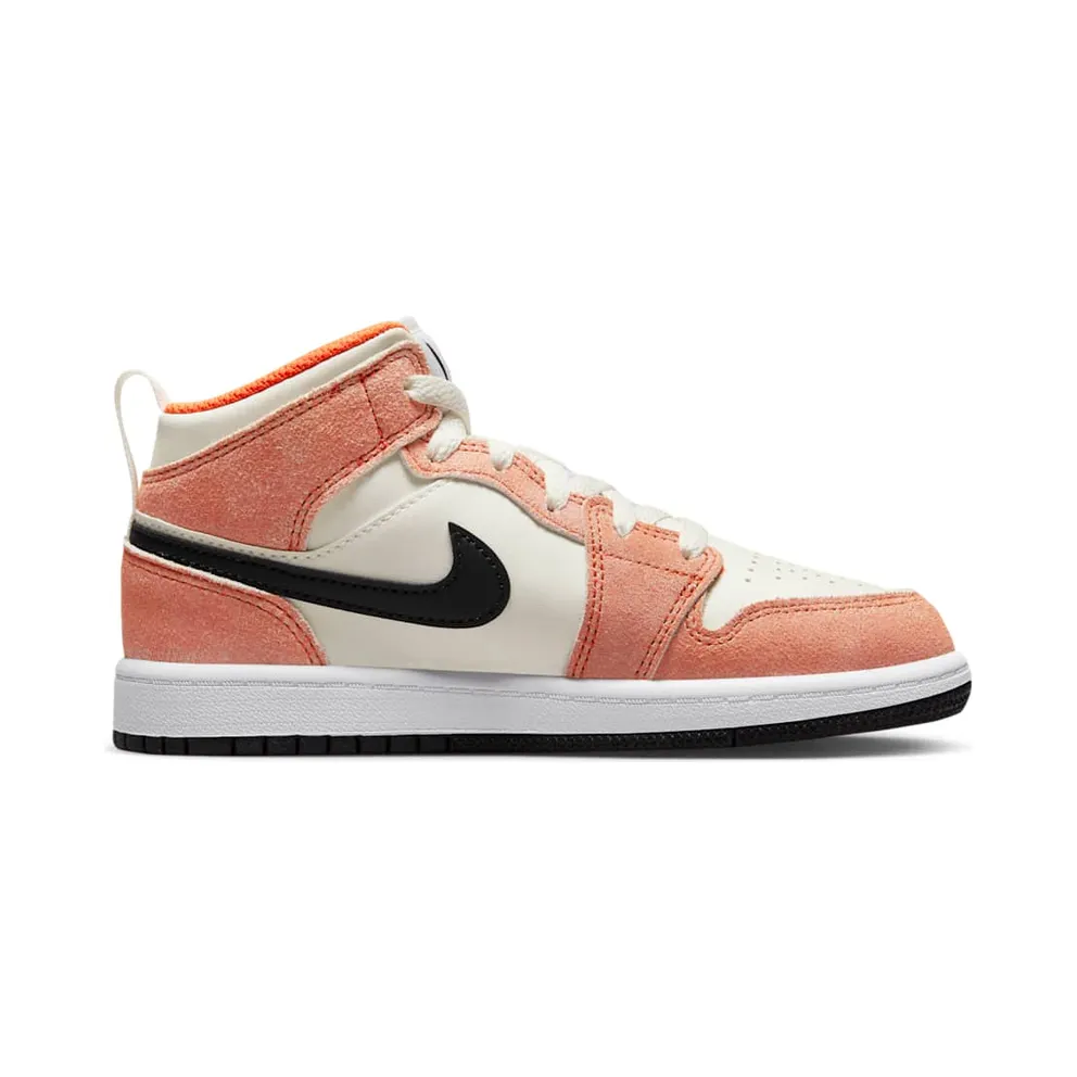 Jordan 1 Mid TD “Orange Suede” (DV1341-800)