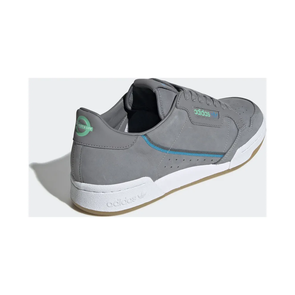 adidas Continental 80 TfL Elizabeth Line Grey Aqua Blue