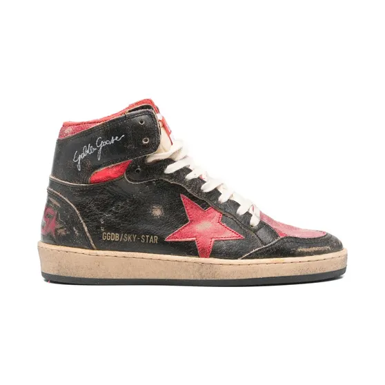 Golden Goose Sky Star gelamineerde “Black” (GWF00230F003285)