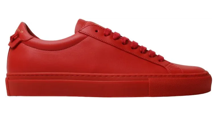 Givenchy Urban Street Low Red Leather (BM08219814 600)