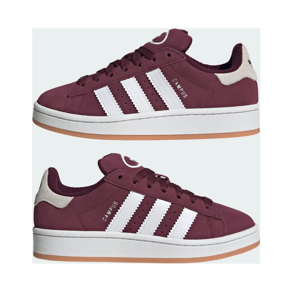 Adidas Campus 00s Maroon / Cloud White / Gum (KH8807)