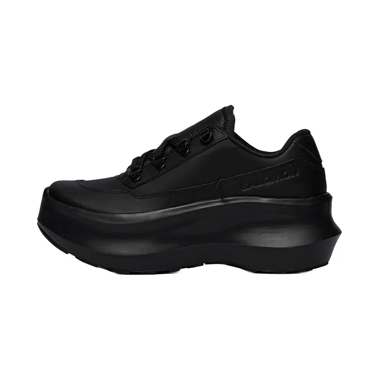 Salomon SR811 Leather Platform “Comme des Garcons Black” (L47357-900)