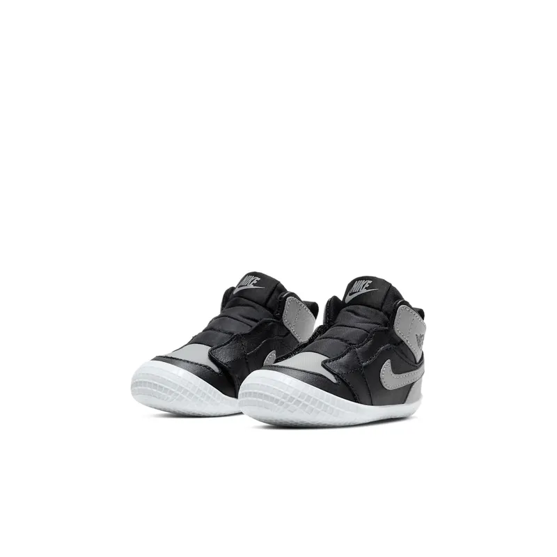 Nike Jordan 1 Crib Bootie Black Medium Grey (I) Black/White/Medium Grey (AT3745-013)