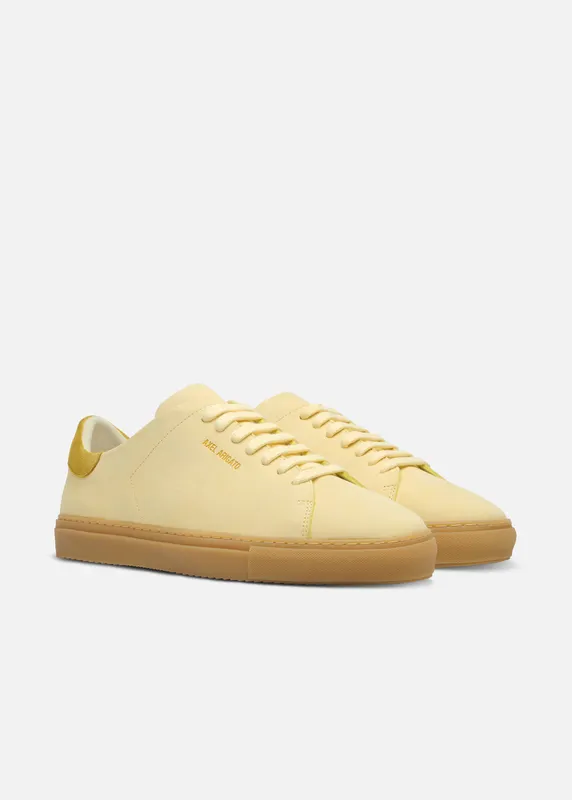 Axel Arigato Clean 90 Sneaker “Light Yellow,Yellow” (F4625001)