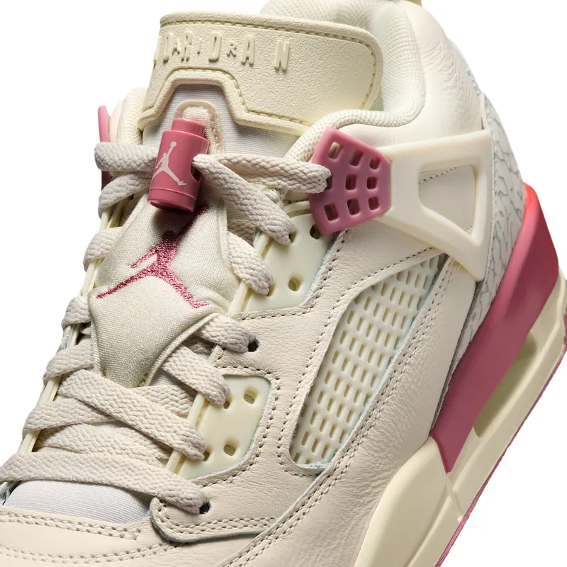 Jordan Spiz’ike Low – “Pale Ivory / Track Red / Coconut Milk / Desert Berry” (IR1836-103)