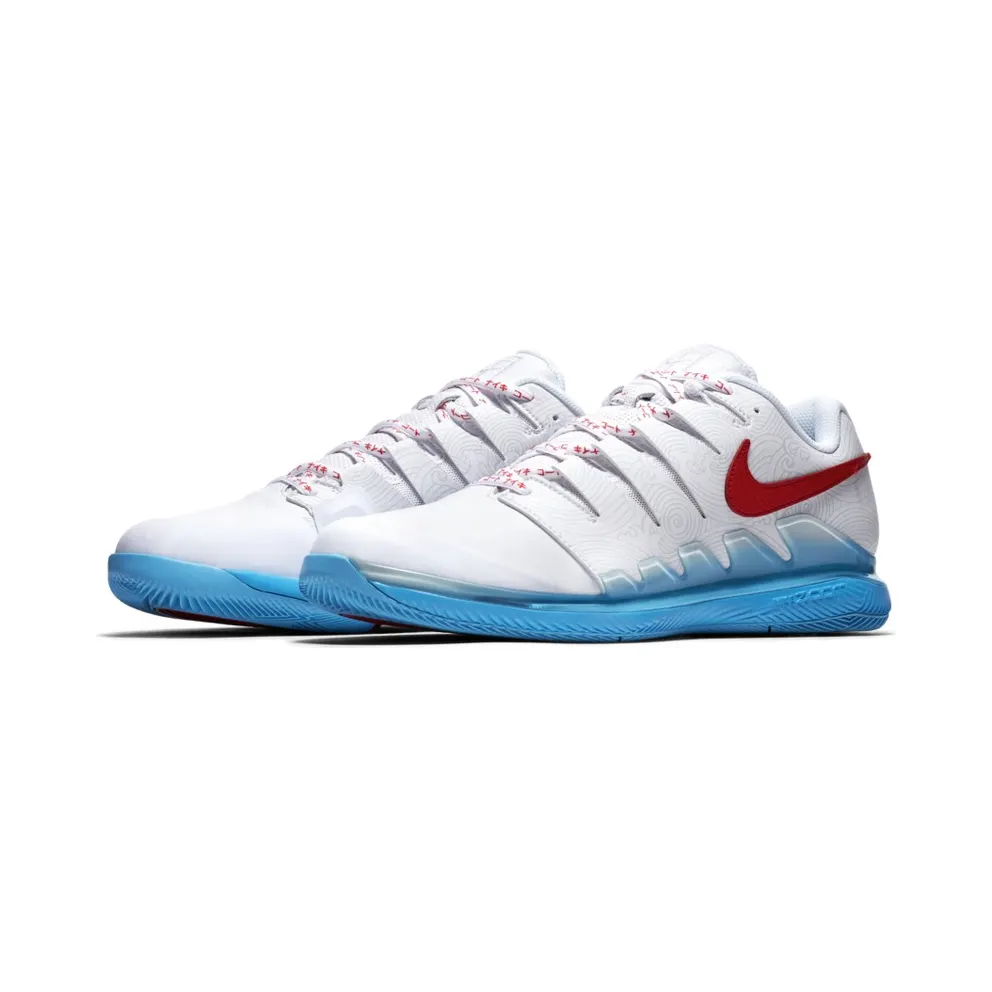 Nike Air Zoom Vapor X Nishikori White/University Red-Light Current Blue (BQ5138-164)