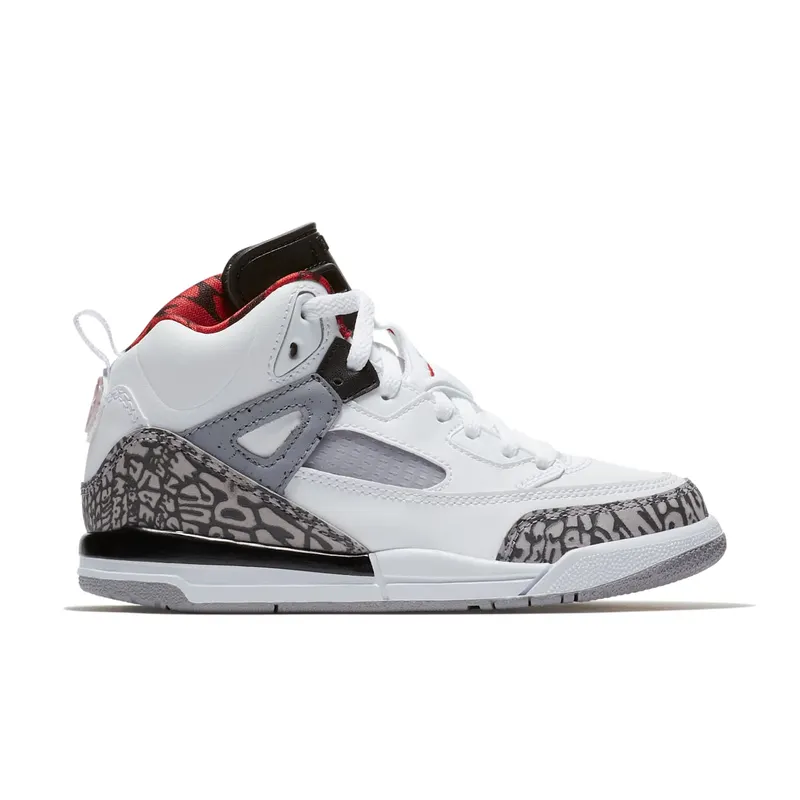 Jordan Spizike White Cement 2017 (PS) White/Varsity Red-Cement Grey-Black-Dark Grey (317700-122)