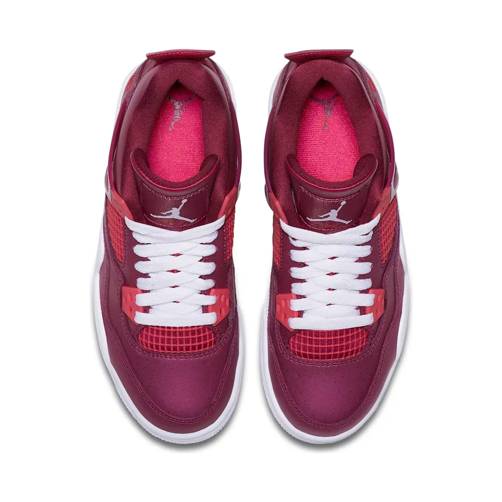 Jordan 4 Retro Valentine’s Day 2019 (GS) True Berry/Rush Pink-White (487724-661)