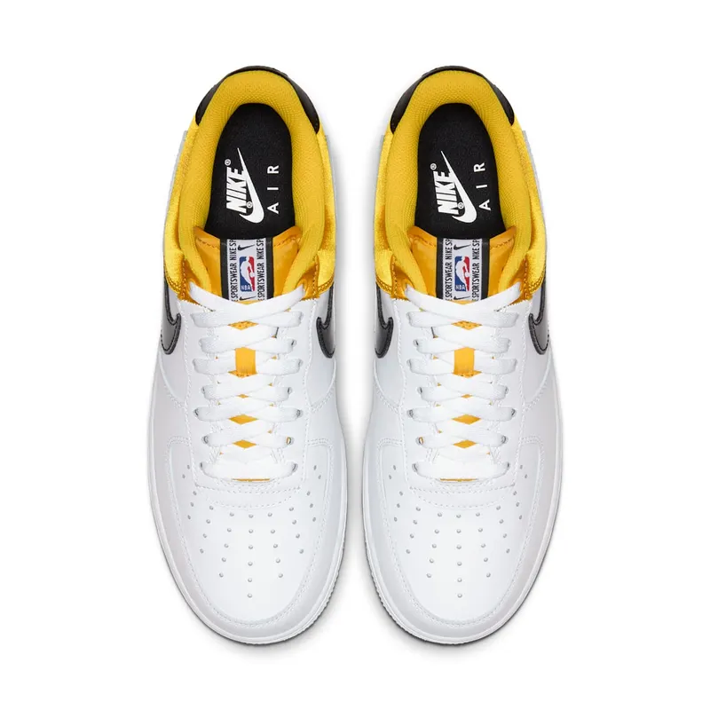 Nike Air Force 1 Low Amarillo Satin Amarillo/Black-White-White (BQ4420-700)