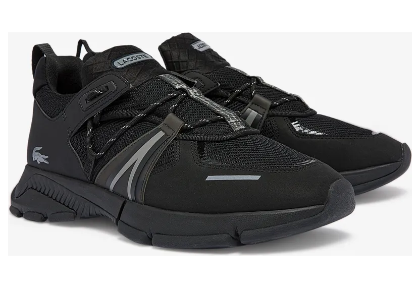Lacoste Herren-Sneakers L003 Schwarz (43SMA0064-02H)