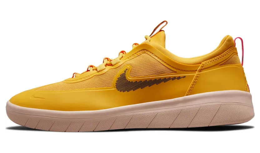 Nike SB Nyjah Free 2 Skateschoen Geel (CU9220-700)