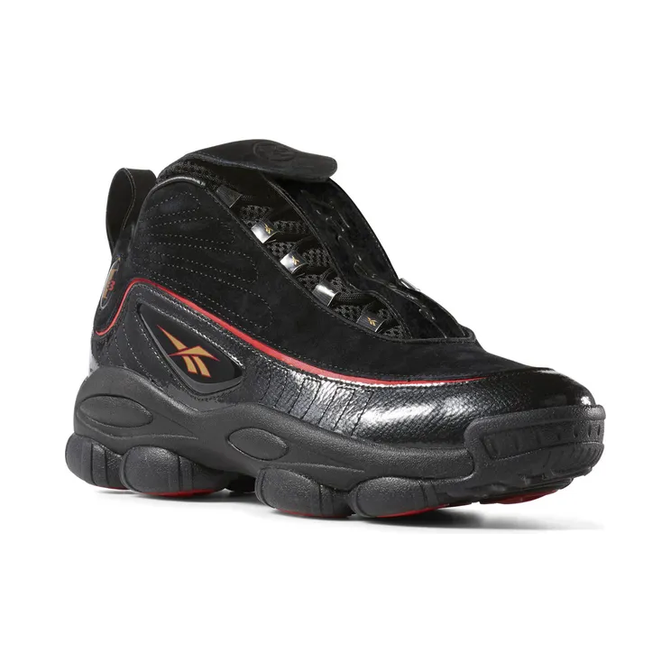 Reebok Iverson Legacy Black Black/White-Red-Brass (Other Brands Reebok)