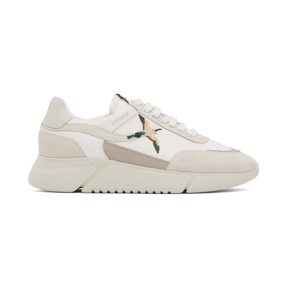 Axel Arigato White Genesis Stripe Bee Bird WHITE/BEIGE (35076)