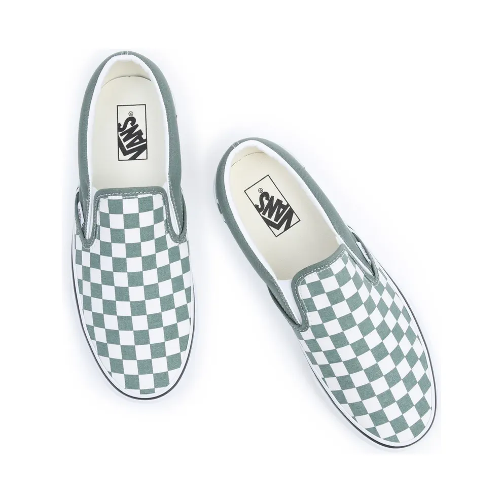 VANS Color Theory Classic Slip-on Shoes White (VN0A5JMHYQW)