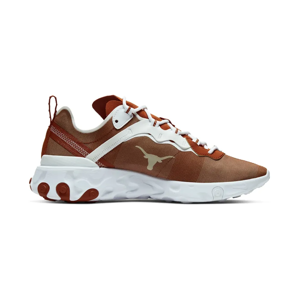Nike React Element 55 Texas Desert Orange/White-White (CK4851-800)
