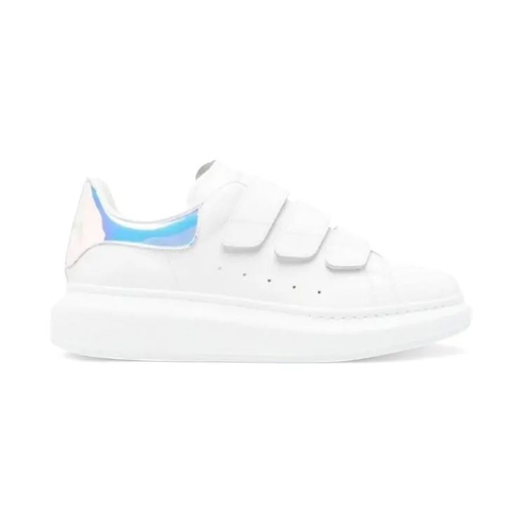 Alexander McQueen Oversized Touch-Strap White Iridescent (708074 WHXM2 9035)