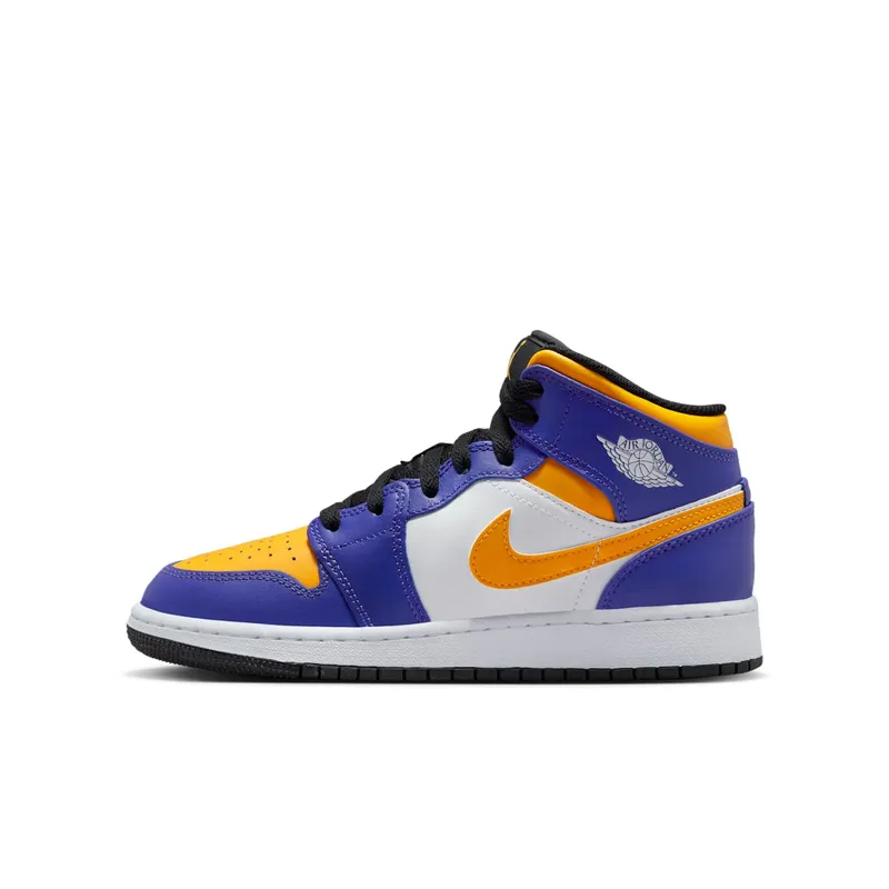 Jordan 1 Mid Lakers (2022) (DQ8423-517)