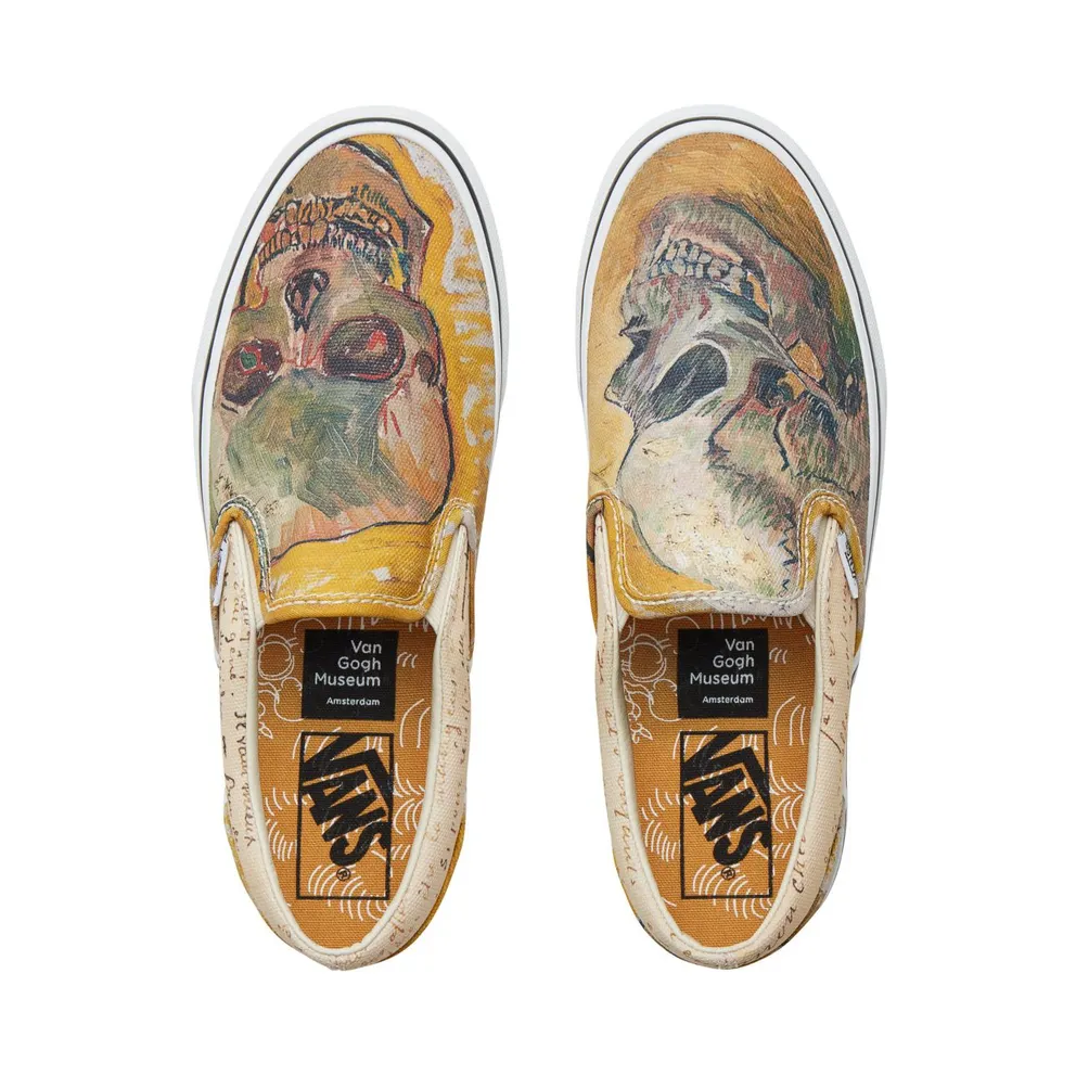 Vans Slip-On Van Gogh Skull (W) Skull/True White (VN0A38F7U48)