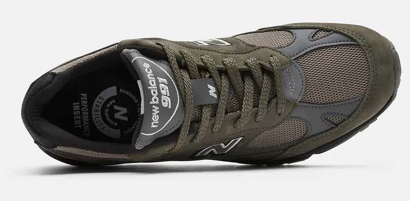 New Balance 991 MiUK Olive Tan (M991FDS)