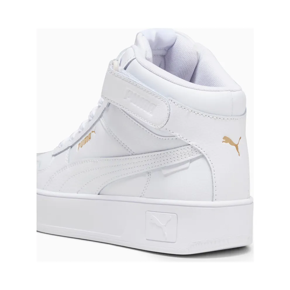 Puma Carina Street halfhoge Gold/White (392337-01)