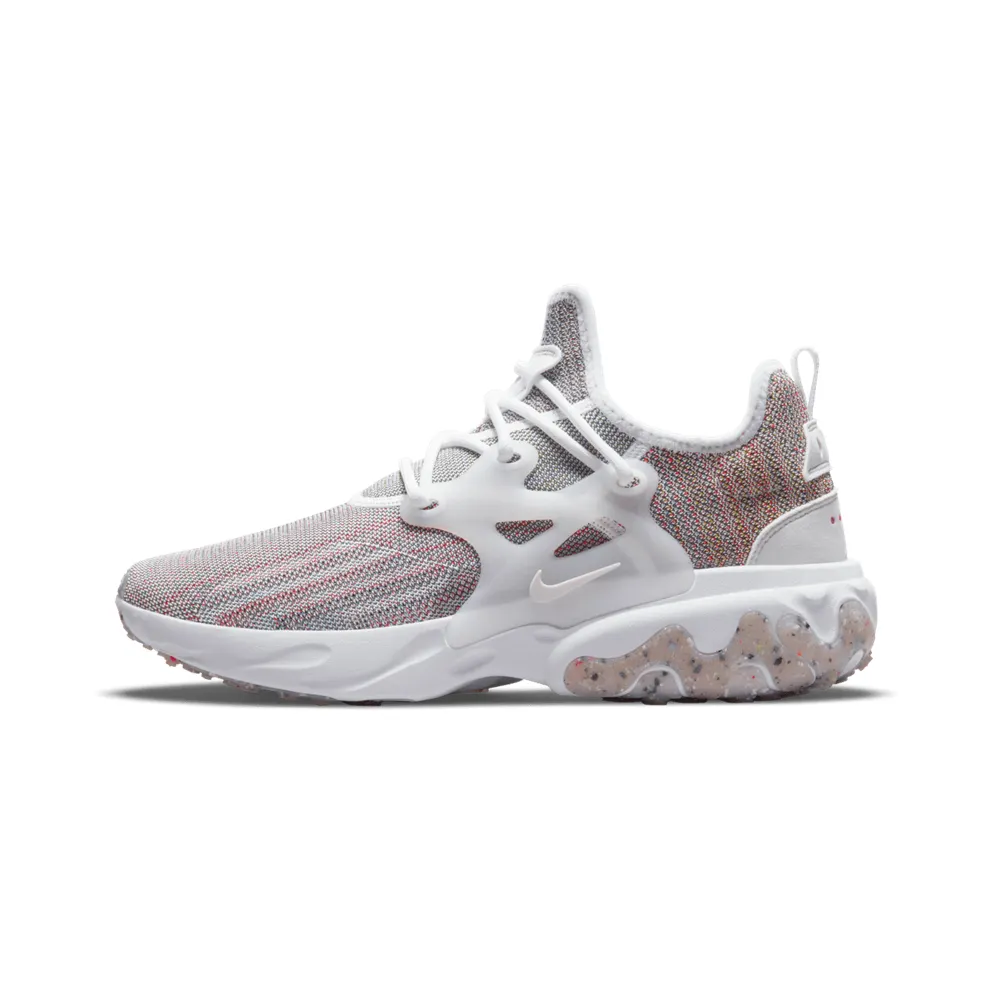 Nike React Presto Flyknit Multi White White/Gum Light Brown-White (CN1709-100)