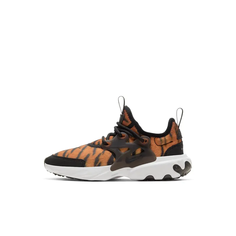 Nike React Presto Tiger (PS) Magma Orange/White-Black (CU8429-800)