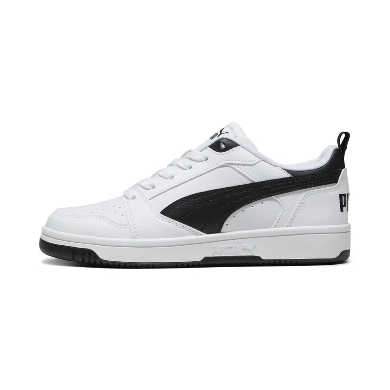 Puma Rebound V6 Lo “Puma White / Puma Black / Puma Black” (393833_02)